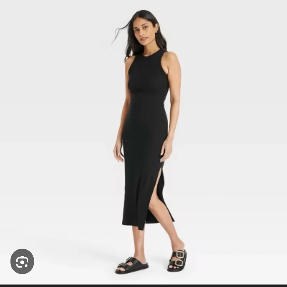 Universal Thread Women’s Rib Knit Maxi Body-Con Dress - Picture 1 of 4